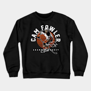 cam fowler emblem Crewneck Sweatshirt